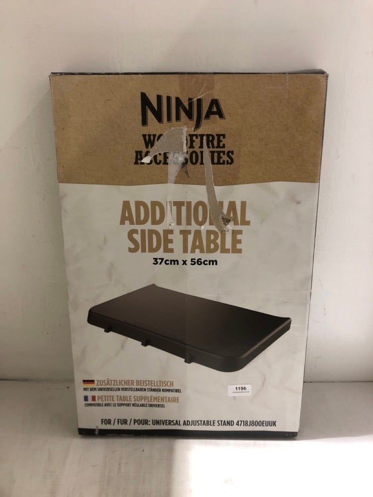 NINJA WOODFIRE ACCESSORIES ADDITIONAL SIDE TABLE 37X 56CM