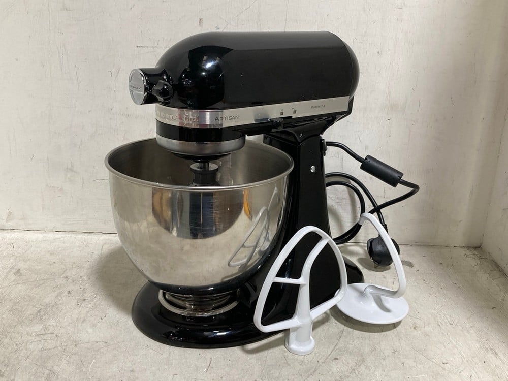 KITCHENAID ARTISAN 4.6L KITCHEN MIXER IN BLACK - RRP £349