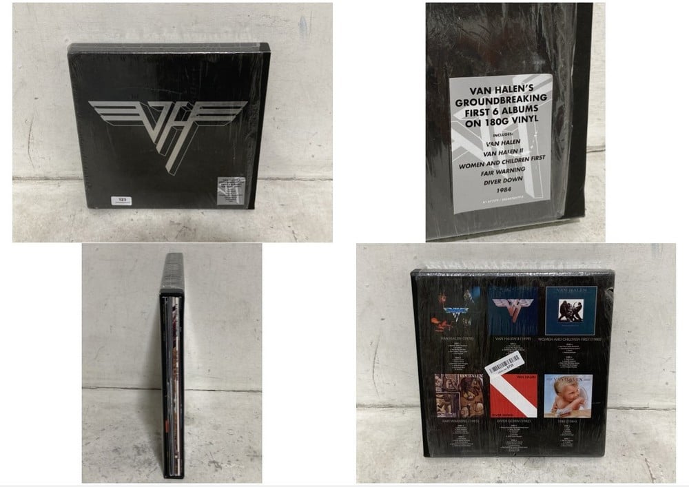 VAN HALEN THE COLLECTION VINYL BOX SET - RRP £149