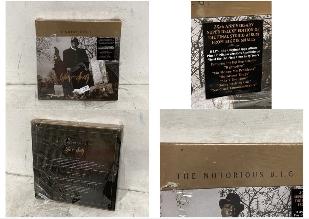 THE NOTORIOUS B.I.G. LIFE AFTER DEATH 25TH ANNIVERSARY SUPER DELUXE BOX SET