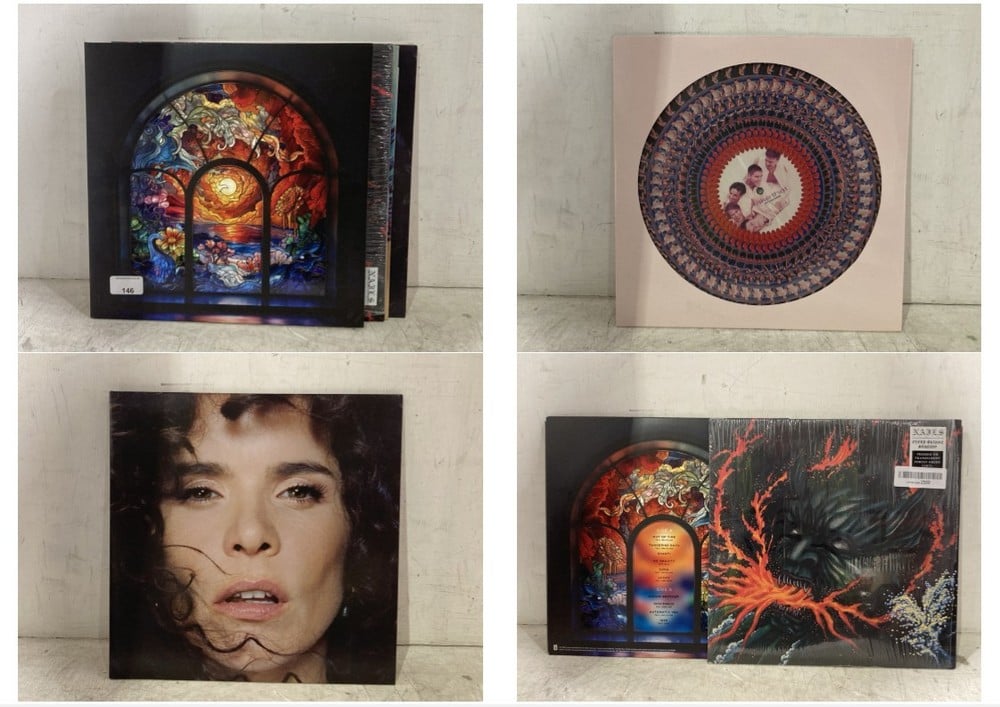 5 X ASSORTED VINYLS TO INCLUDE PALOMA FAITH THE GLORIFICATION OF SADNESS VINYL