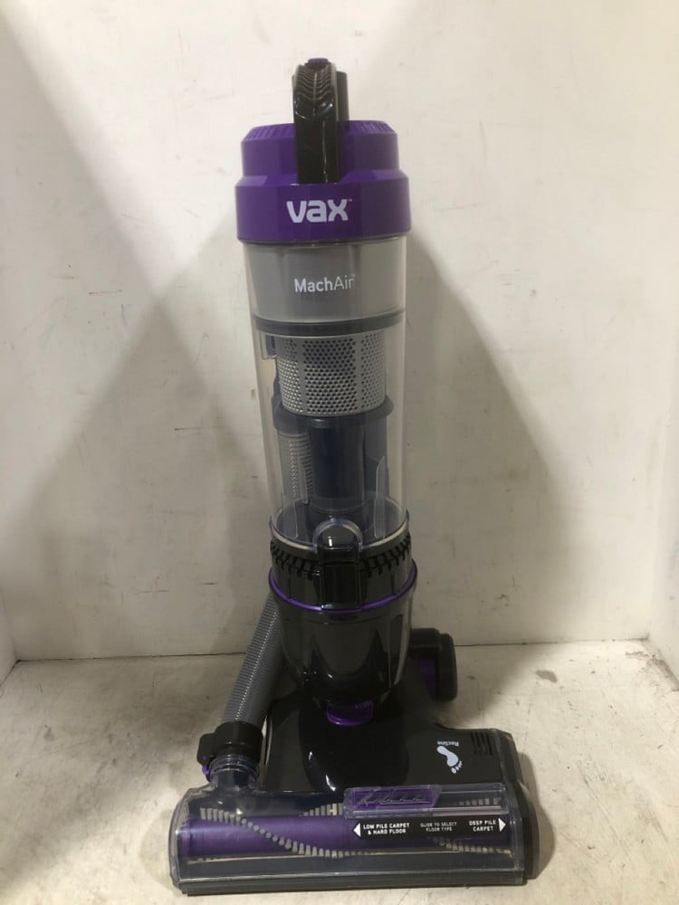 VAX MACH AIR UPRIGHT VACUUM CLEANER - MODEL NO. UCA1GEV1