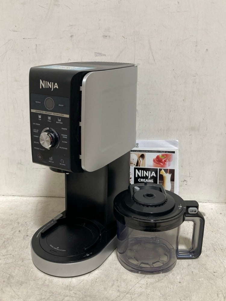 NINJA CREAMI DELUXE ICE CREAM MACHINE - MODEL NO. NC501UK - RRP £199