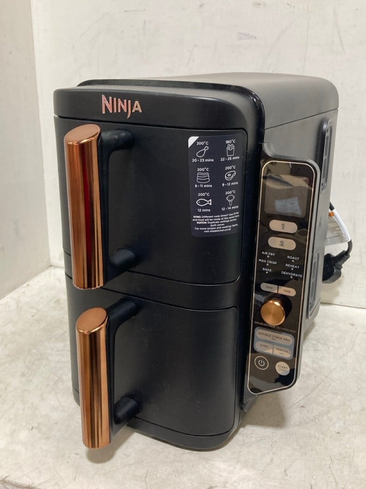 NINJA DOUBLE STACK XL 2 DRAWER AIR FRYER 9.5L - RRP £229