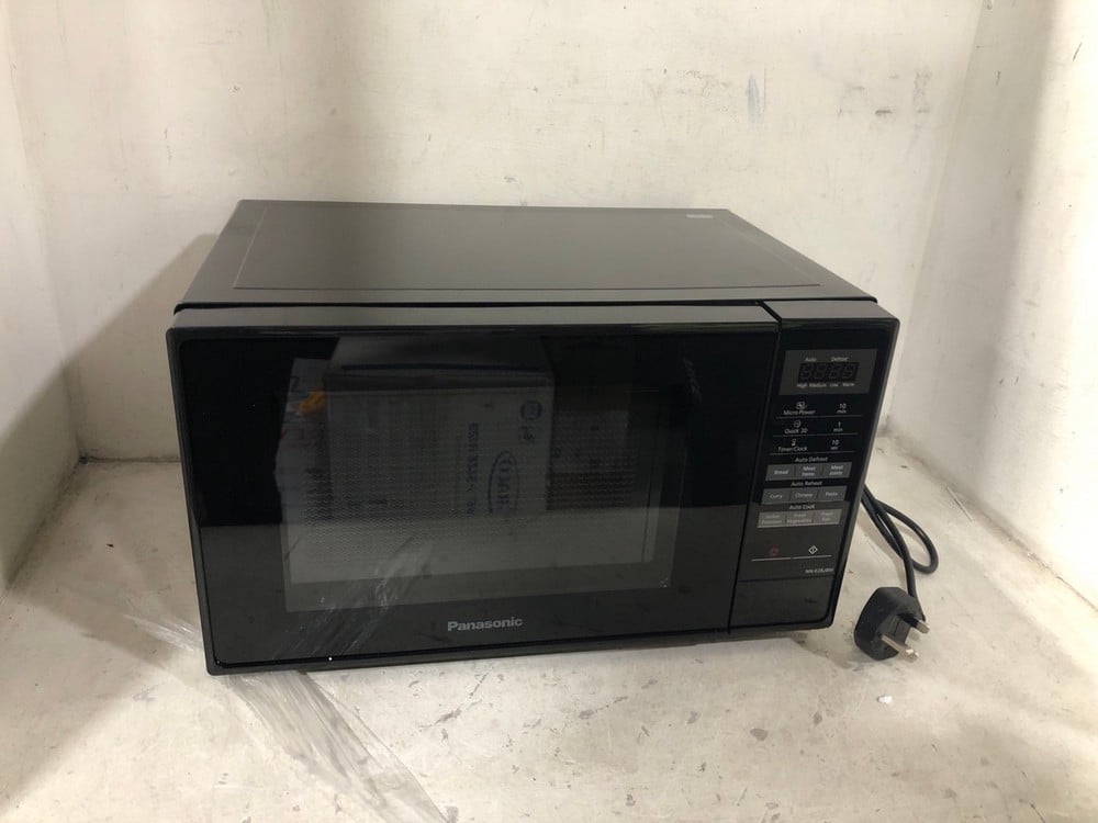 PANASONIC 20L 800W MICROWAVE OVEN BLACK NN-E28JBM