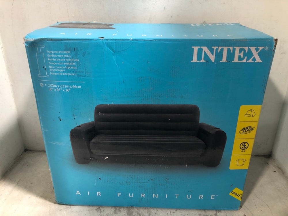 INTEX AIR FURNITURE INFLATABLE PULL-OUT SOFA BED