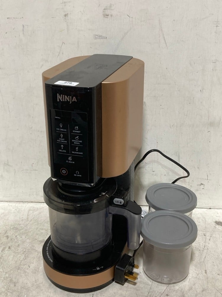 NINJA CREAMI ICE CREAM & FROZEN DESSERT MAKER NC300UKCP - RRP £199