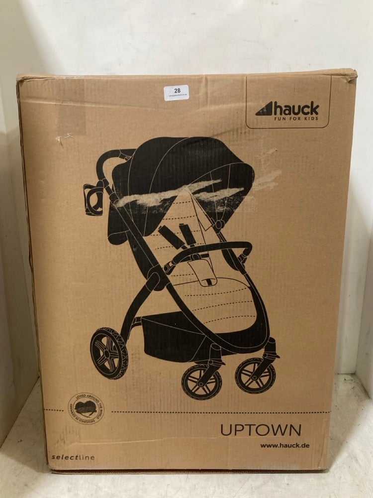 HAUCK UPTOWN PUSHCHAIR IN MELANGE ROSE - RRP £169