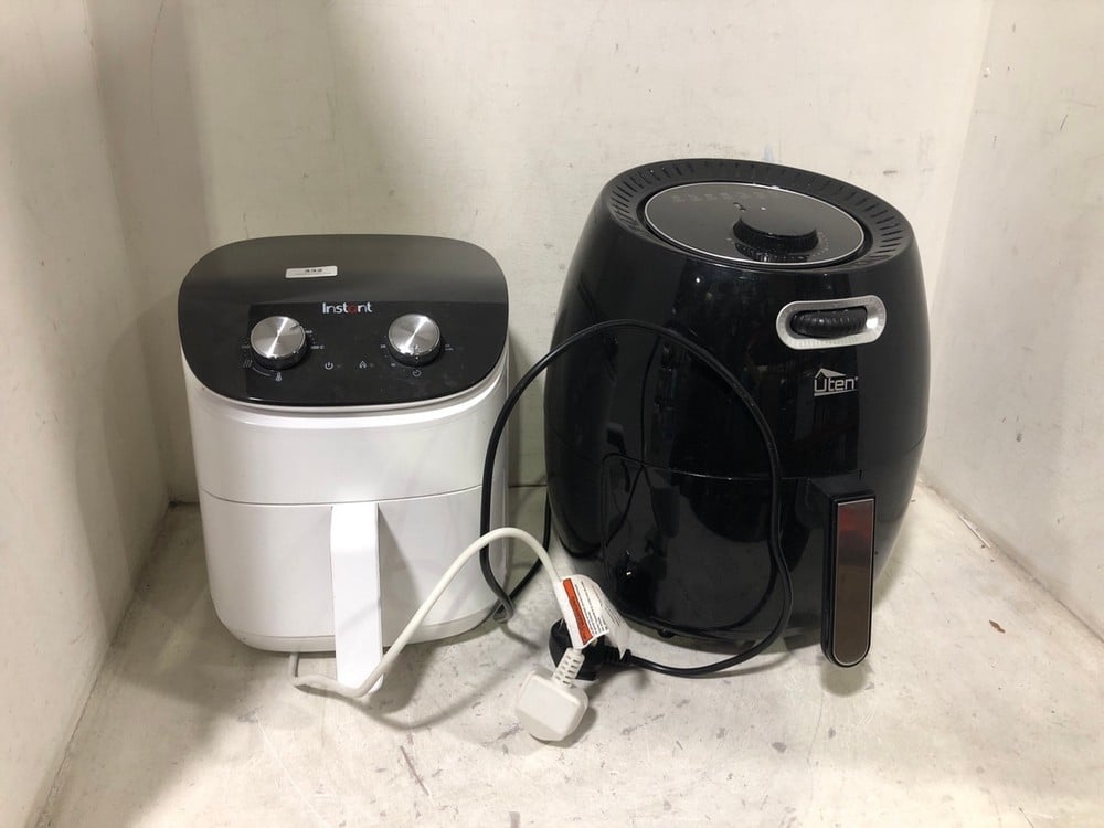 INSTANT 3.8L AR FRYER WHITE TO INCLUDE UTEN LOW FAT & HEALTHY AIR FRYER