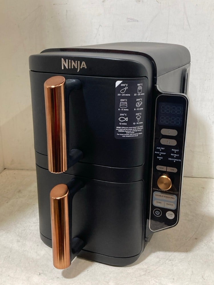 NINJA DOUBLE STACK XL 2 DRAWER AIR FRYER 9.5L - RRP £229