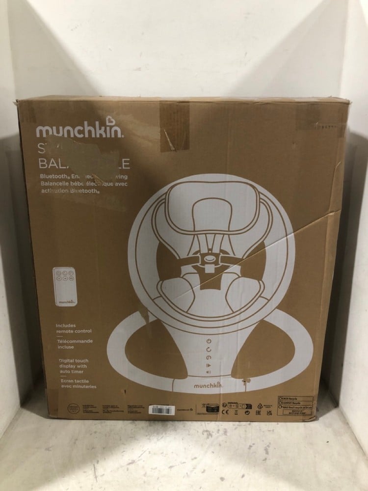 MUNCHKIN SWING BALANCELLE BLUETOOTH SWING - RRP £180