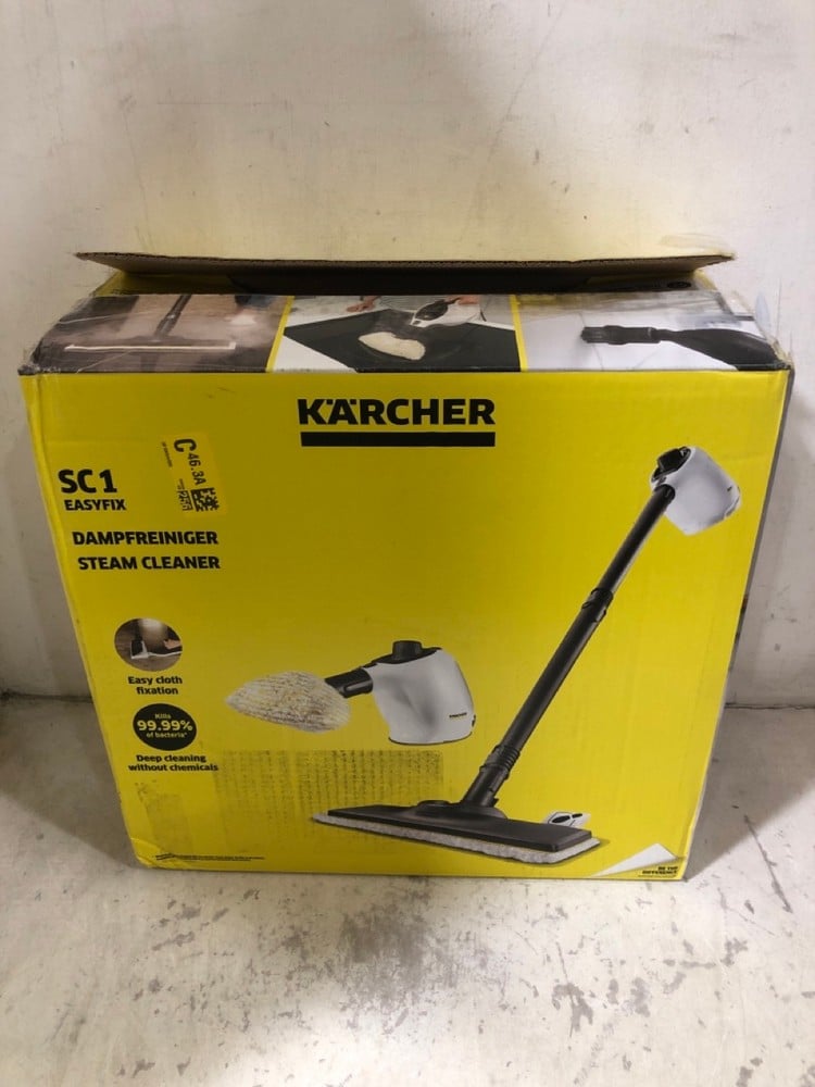 KARCHER SC1 EASYFIX STEAM CLEANER- RRP £110