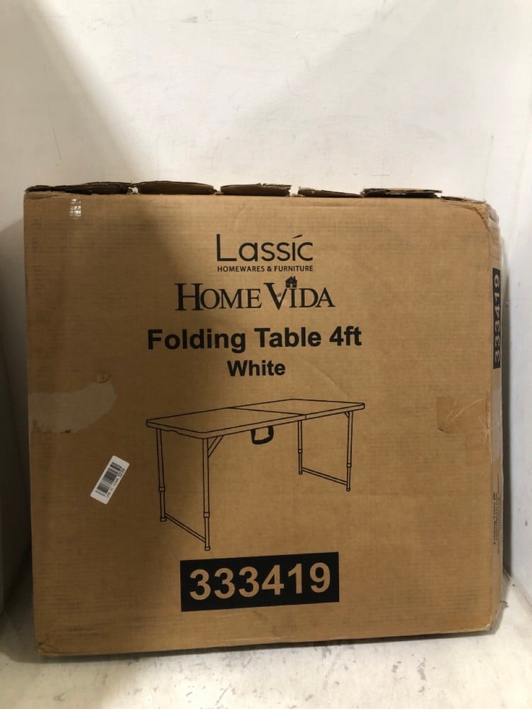 LASSIC 4FT FOLDING TABLE 333419