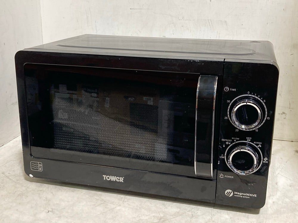 TOWER 20L 800W MANUAL MICROWAVE BLACK