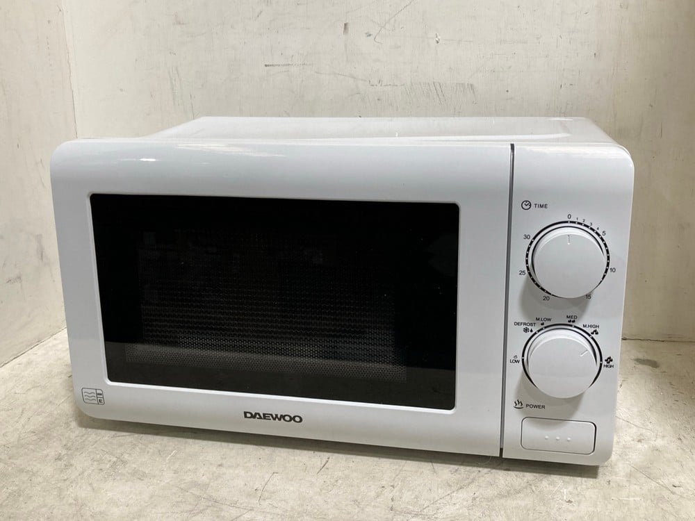 DAEWOO 20L 800W MICROWAVE OVEN WHITE