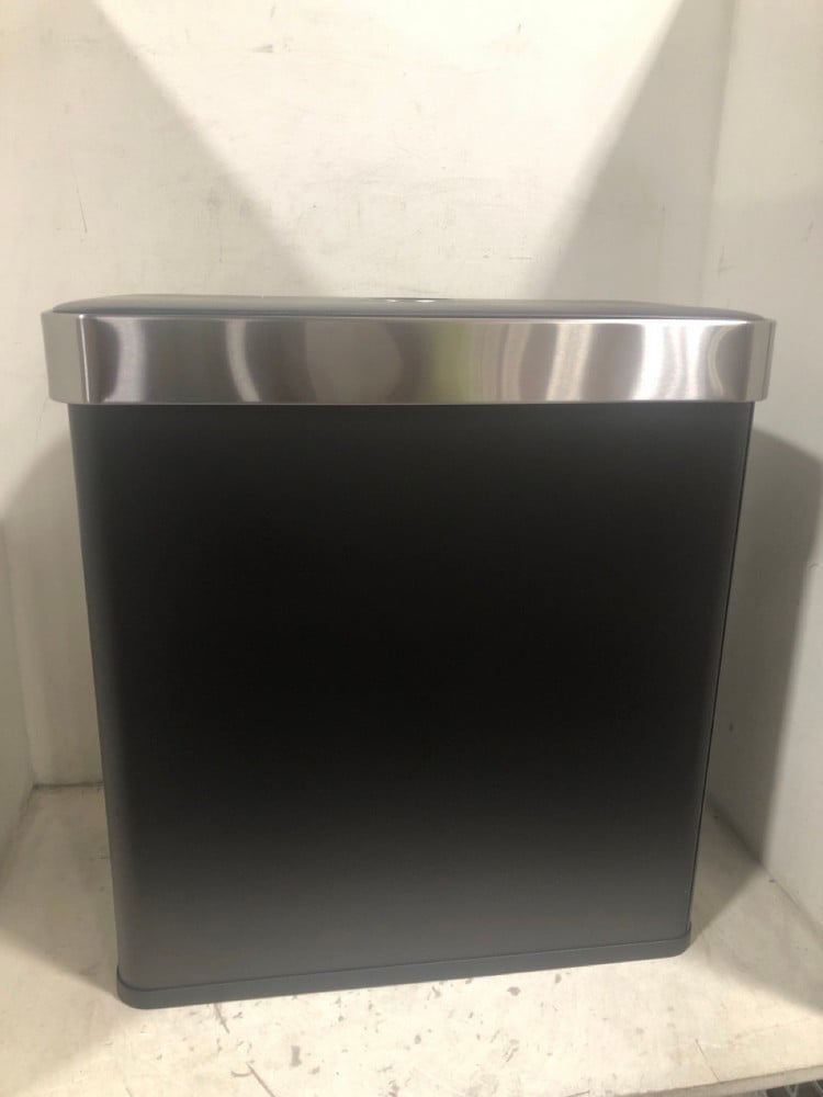 SONGMICS STAINLESS STEEL KITCHEN BIN 2 X 30L- RRP £100