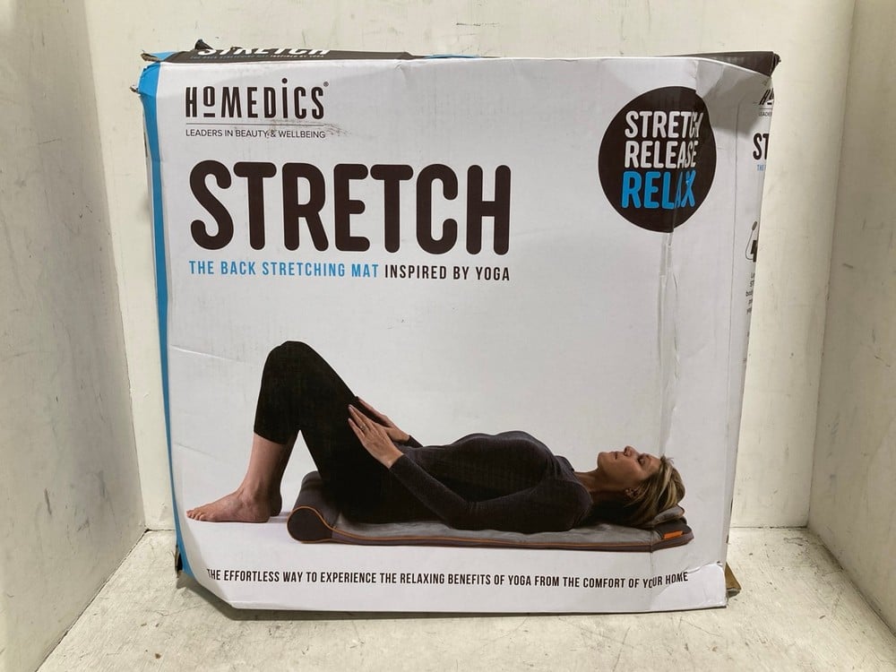 HOMEDICS STRETCH THE BACK STRETCHING MAT - RRP £259