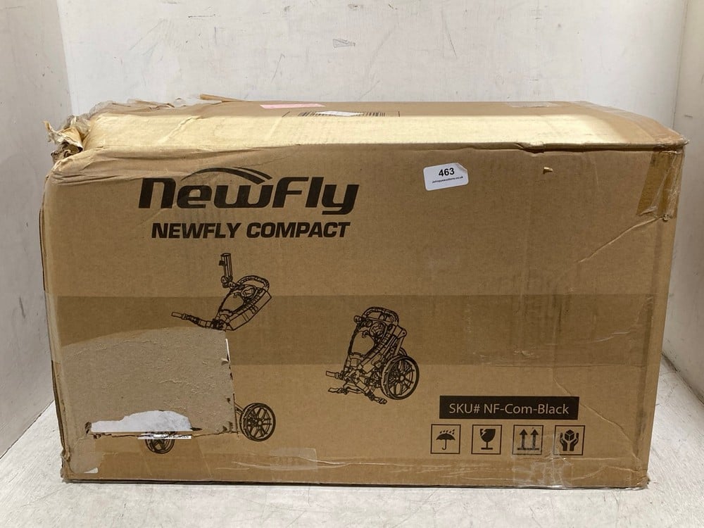 NEWFLY COMPACT 3 WHEEL GOLF PUSH CART - RRP £179