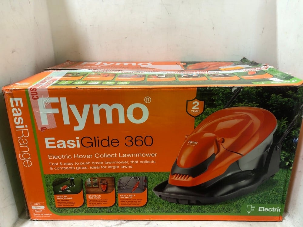 FLYMO EASIGLIDE 360 ELECTRIC LAWN MOWER- RRP £140