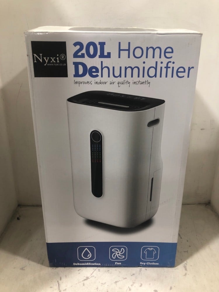 NYXI 20L PORTABLE HOME DEHUMIDIFIER