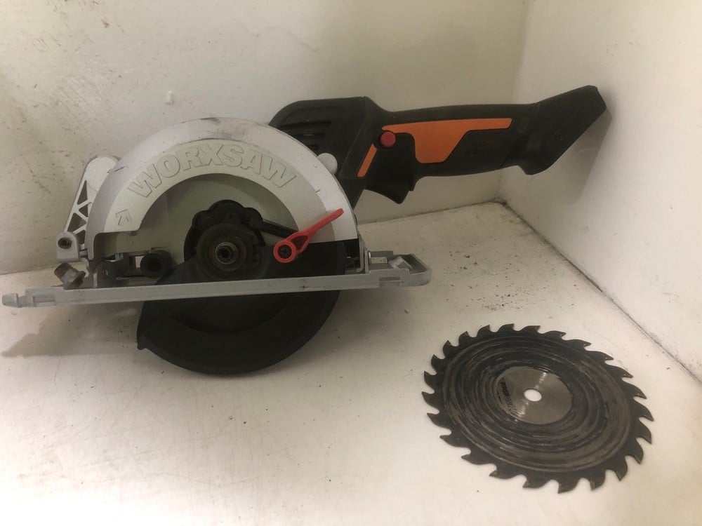 WORX 20V 46MM CORDLESS COMPACT CIRCULAR SAW WX531 - RRP £174