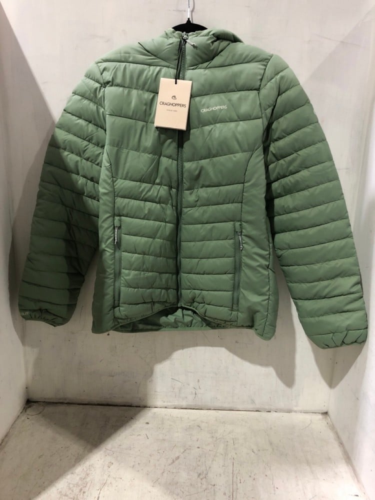 CRAGHOPPERS COMPLITE VIII JACKET GREEN - SIZE 10