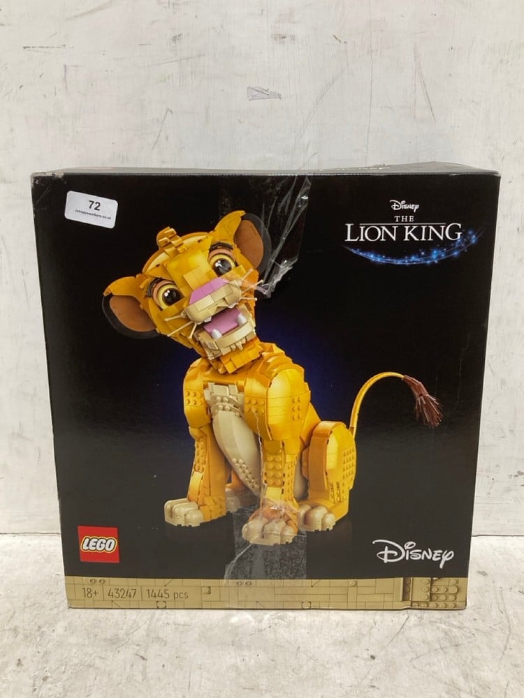 LEGO DISNEY THE LION KING - 43247 - RRP £114