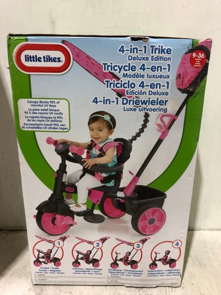 LITTLE TIKES DELUXE EDITION 4-IN-1 TRIKE