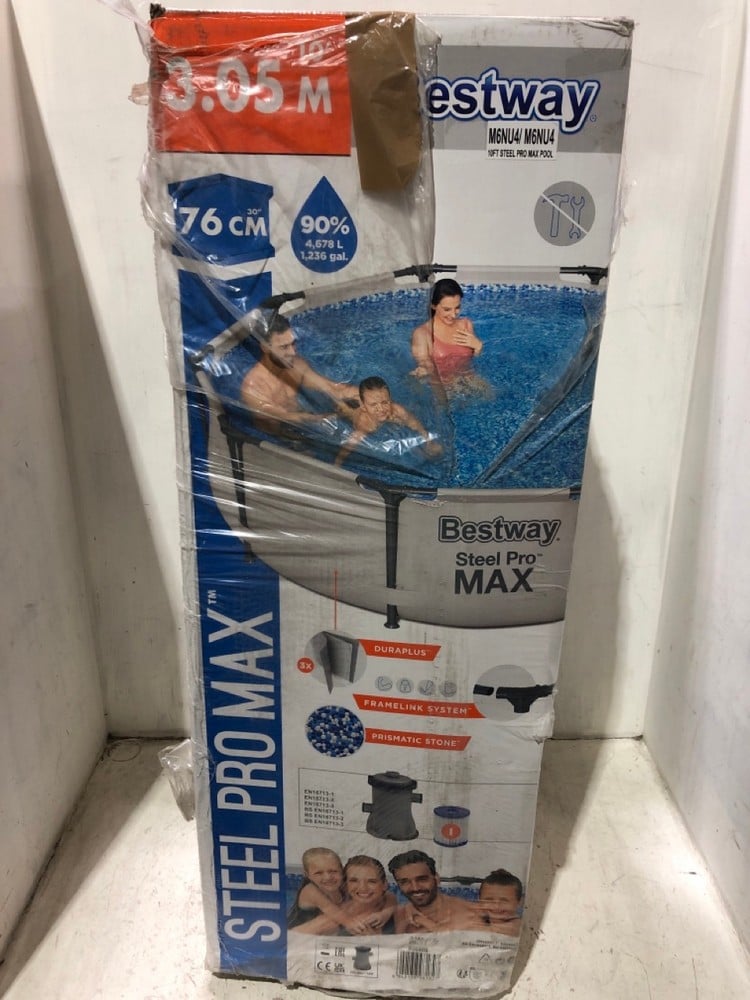 BESTWAY STEEL PRO MAX FRAME POOL SET 305 X 76CM 56408