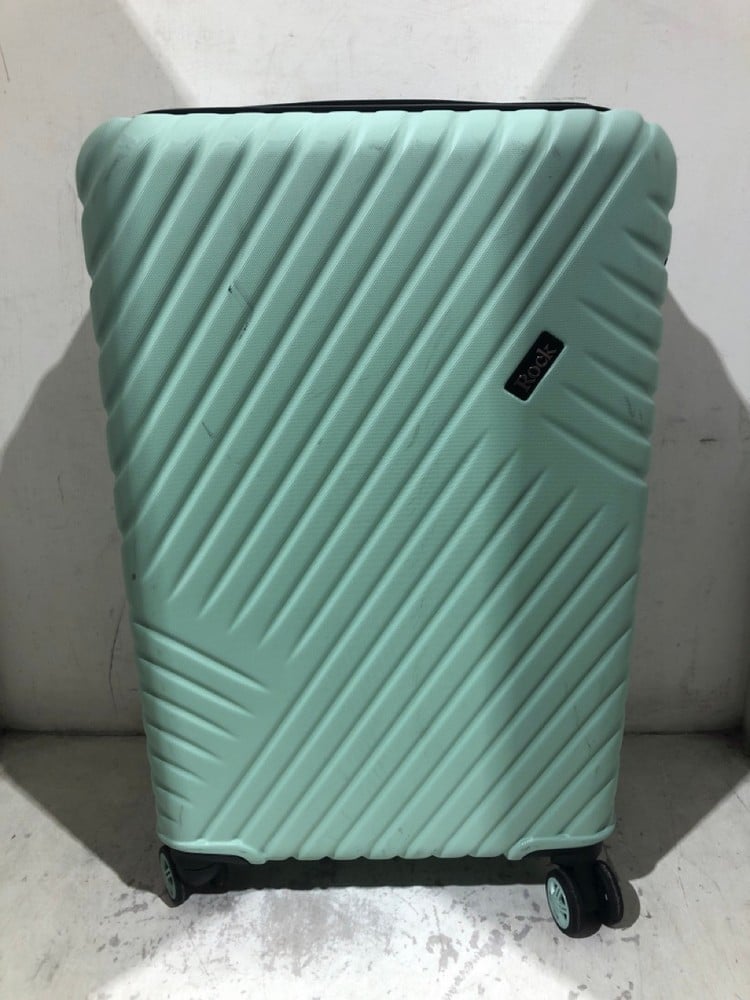 ROCK GREEN 4 WHEEL SUITCASE