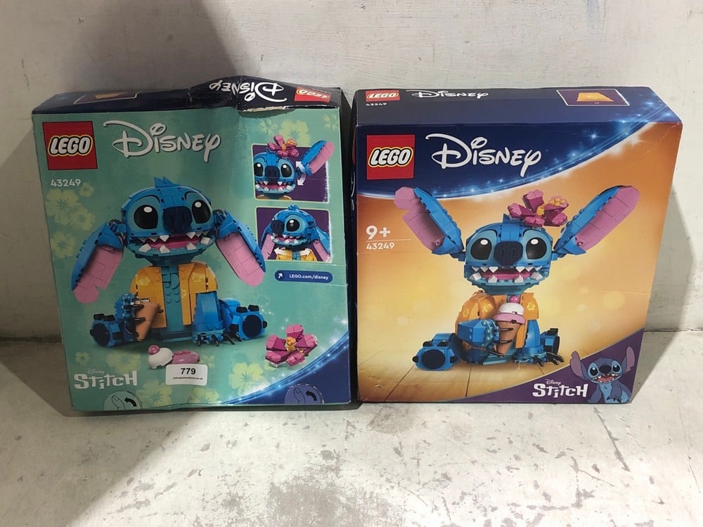 2 X LEGO DISNEY 43249 STITCH