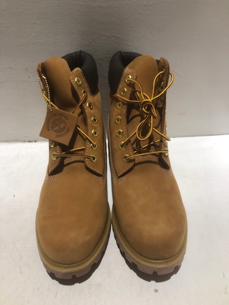 TIMBERLAND PREMIUM WATERPROOF BOOTS WHEAT - SIZE 10