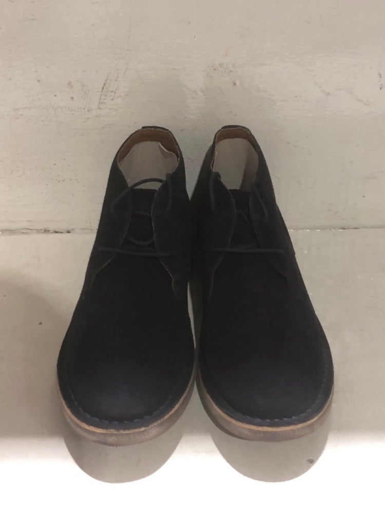 JOULES BLACK SUEDE BOOTS - SIZE 11