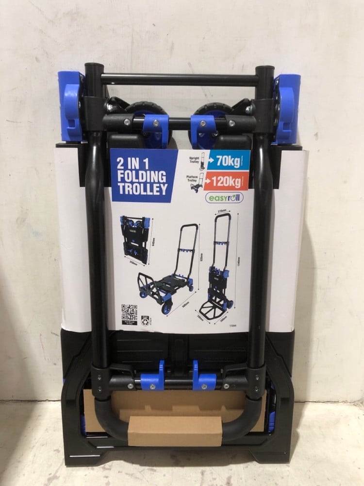 EASYROLL 2-IN-1 FOLDING TROLLEY