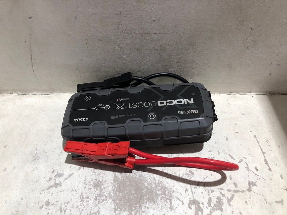 NOCO GBX155 BOOST X 4250A 12V ULTRASAFE PORTABLE LITHIUM JUMP STARTER - RRP £405