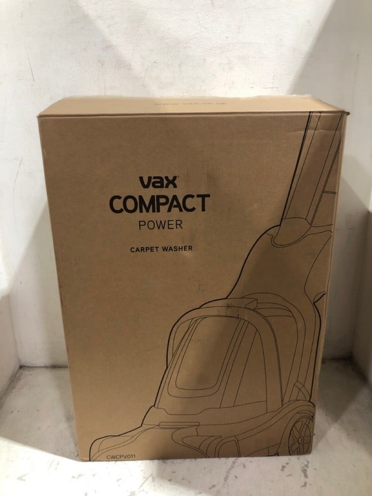 VAX COMPACT POWER UPRIGHT CARPET CLEANER CWCPV011