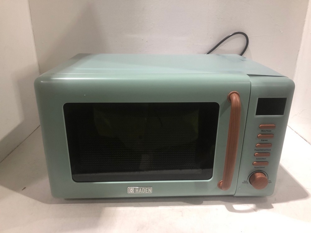 HADEN 800W MICROWAVE OVEN MINT GREEN