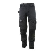 X4 ASSORTED SAFETY WEAR TO INCLUDE APACHE WORKWEAR MEN'S SITE TROUSER | ATS 3D STRETCH HOLSTER TROUSER | GREY/BLACK 33L X 40W | CORDURA SIDE CARGO POCKET | LOW RISE COMFORT WAIST | REINFORCED HEM KNE