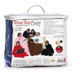 X12 ASSORTED ITEMS TO INCLUDE SNUG RUG COSY BLANKET WITH SLEEVES GENUINE SNUGRUG SLEEVED BLANKETS SUPER SOFT 160GSM FLEECE SOFT FABRIC OVERSIZED SLEEVES AND POUCH POCKET ADULTS SIZE (NAVY), FATHER CH