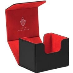 11 X CARD GUARDIAN - PREMIUM DECK BOX FOR 100+ CARDS FOR TRADING CARD GAMES TCG (BLACK).