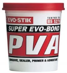 8 X 2X BOSTIK EVO STIK SUPER BOND PVA ADHESIVE SEALER PRIMER GLUE WATERPROOFER 1L.