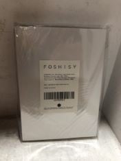 12 X FOSHISY A4 100 PACK ASSORTED COLOUR BINDING COVERS SET .