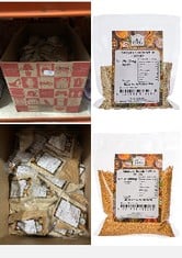 X80 ASSORTED OLD INDIA SEEDS TO INCLUDE OLD INDIA MUSTARD SEEDS YELLOW WHOLE 250G, OLD INDIA SESAME SEEDS WHITE ROASTED 100G.