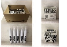 19 X ARTISTRO WHITE JUMBO MARKERS .