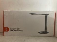 X4 LED DESK LAMPS (ASSORTED SIZES).