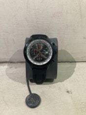 VICKERS ARMSTRONG LIMITED EDITION HAND ASSEMBLED ESCAPADE WATCH IN BLACK RRP £515.