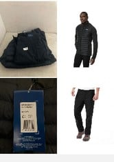 X2 ASSORTED BERGHAUS CLOTHING TKK OH INCLUDE BERGHAUS MEN'S ORTLER 2.0 WALKING TROUSERS | WATER RESISTANT | COMFORTABLE FIT | BREATHABLE PANTS, BLACK, 32 SHORT (30 INCHES), BERGHAUS MENS HOTTAR HYBRI