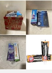 X23 ASSORTED DENTAL ITEMS TO INCLUDE ARM & HAMMER CHARCOAL WHITE TOOTHPASTE, 75ML.