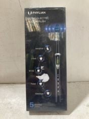 X16 ASSORTED PHYLIAN SONIC ELECTRIC TOOTHBRUSHES .