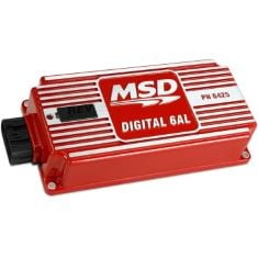 1 X MSD IGNITION 6425 6AL IGNITION CONTROL BOX, RED.